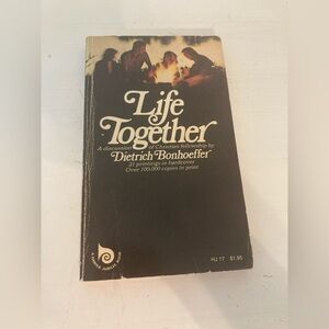 Life Together Discussion OfChristian Fellowship Dietrich Bonhoeffer Vintage 1954